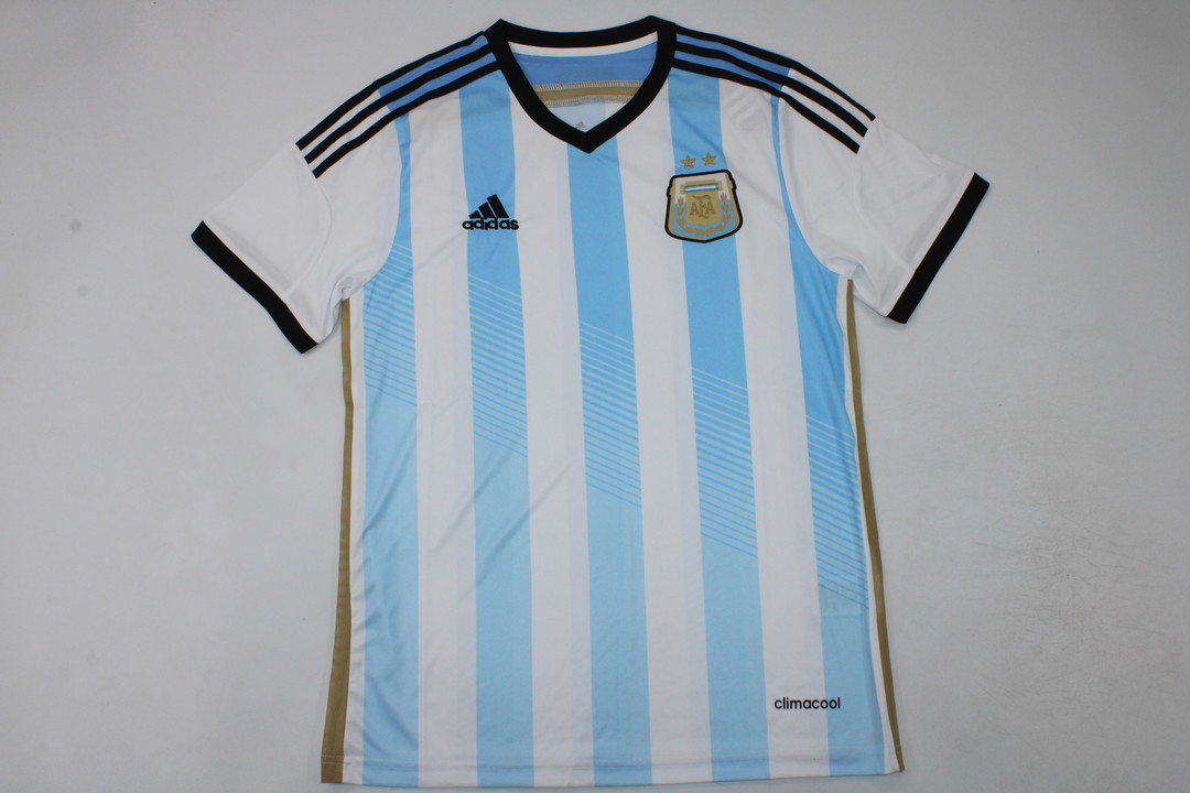 AAA Quality Argentina 2014 World Cup Home Soccer Jersey